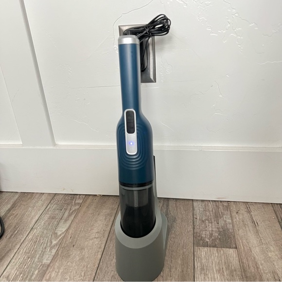 NIB Slim Cordless Handheld Vacuum with Charging Station by ePro Select- Blue - Picture 2 of 16